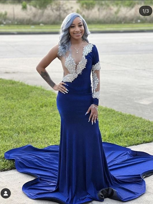 Blue Prom Dresses and Gowns